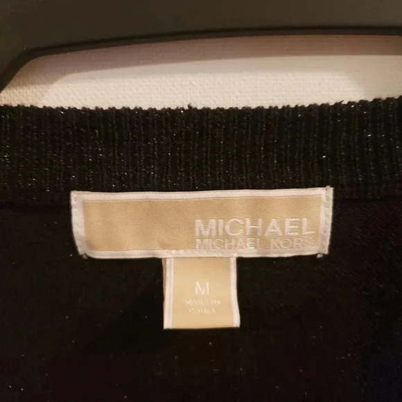 MICHAEL Michael Kors Black Gold Cardigan - Picture 4 of 5